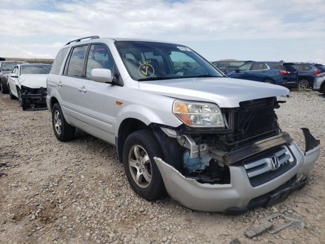 HONDA PILOT EXL 2008 with VIN 5FNYF18608B015322 - Photo from auction