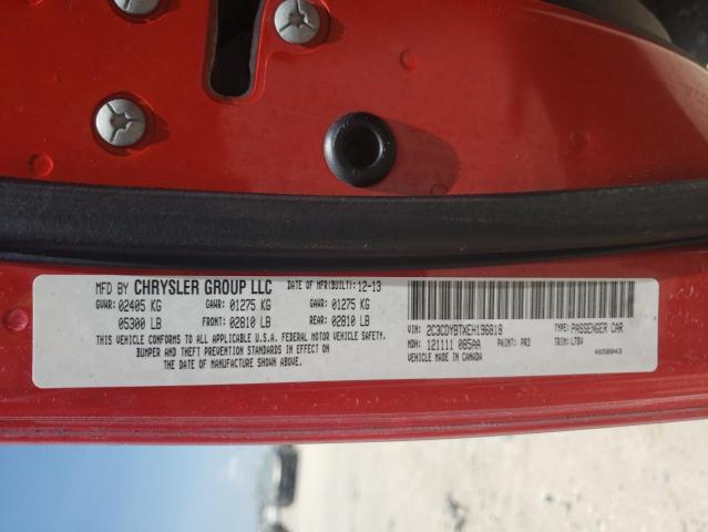 Photo 10 from auction – 2014 DODGE CHALLENGER with VIN 2C3CDYBTXEH196818