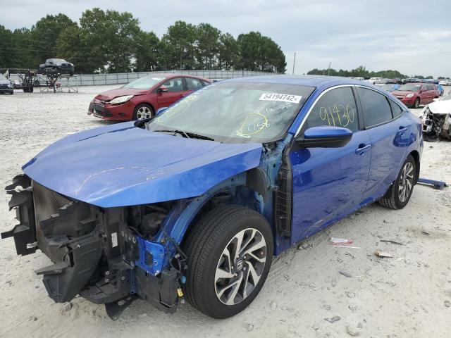 Photo 2 from auction – 2017 HONDA CIVIC EX with VIN 2HGFC2F79HH568158
