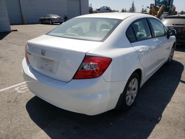 Photo 4 from auction – 2012 HONDA CIVIC LX with VIN 19XFB2F57CE389833