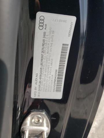 Photo 10 from auction – 2013 AUDI S5 PRESTIG with VIN WAUVGAFR8DA029286