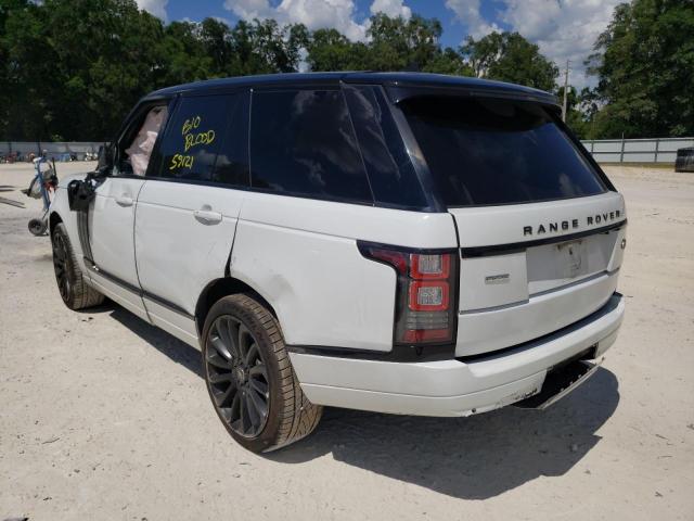 Photo 3 from auction – 2016 LAND ROVER RANGE ROVE with VIN SALGS2EF3GA300100