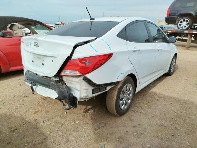 Photo 4 from auction – 2016 HYUNDAI ACCENT SE with VIN KMHCT4AE3GU116331