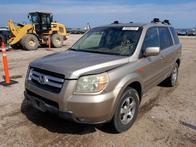 Photo 2 from auction – 2006 HONDA PILOT EX with VIN 2HKYF18636H506062