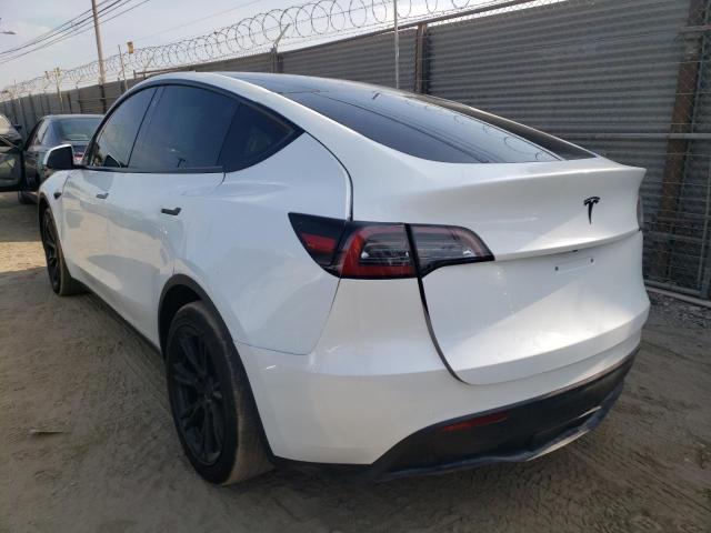 Photo 3 from auction – 2020 TESLA MODEL Y with VIN 5YJYGDEF1LF002588