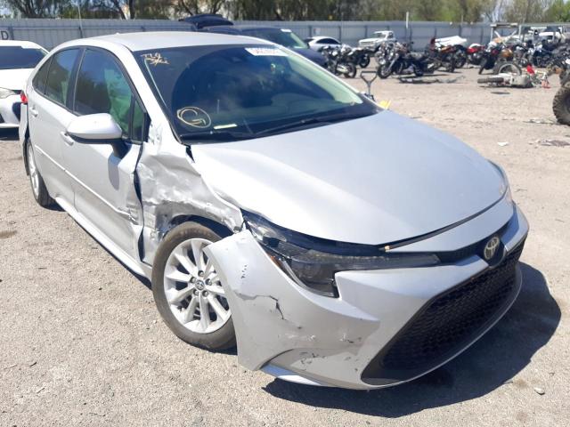 Photo 1 from auction – 2021 TOYOTA COROLLA LE with VIN 5YFVPMAE0MP148003