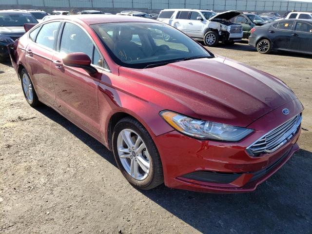 Photo 1 from auction – 2018 FORD FUSION SE with VIN 3FA6P0HD7JR285154
