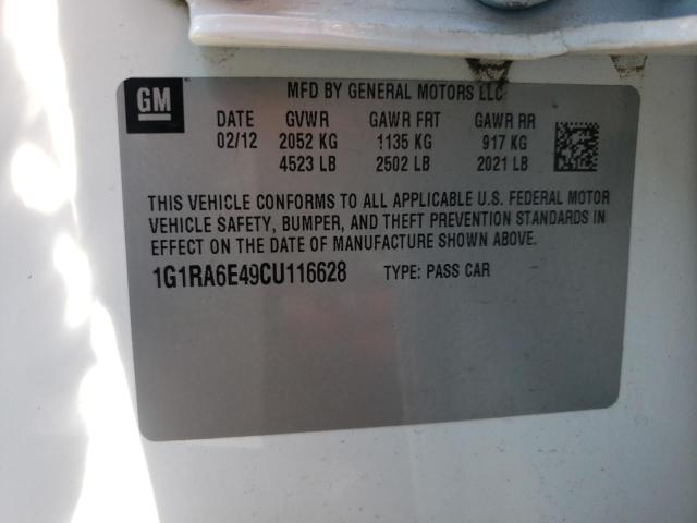 Photo 10 from auction – 2012 CHEVROLET VOLT with VIN 1G1RA6E49CU116628