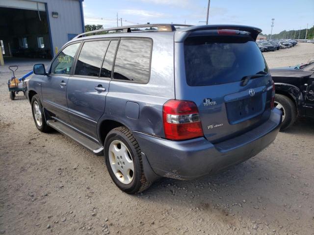 Photo 3 from auction – 2005 TOYOTA HIGHLANDER with VIN JTEEP21A850091350