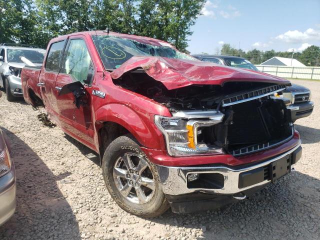 FORD F150 SUPER 2019 with VIN 1FTEW1E55KFA38323 - Photo from auction