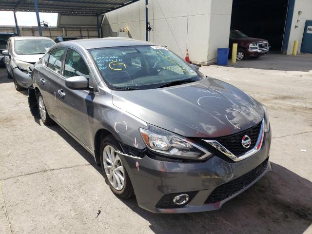 NISSAN SENTRA S 2018 with VIN 3N1AB7AP1JL649333 - Photo from auction