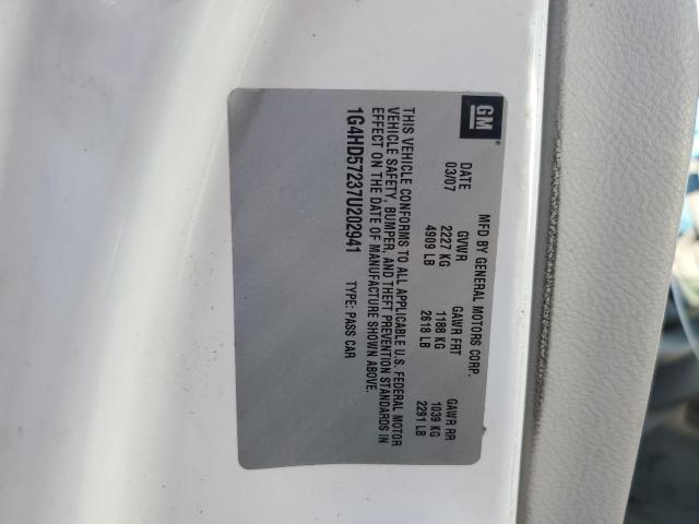 Фото 10 с аукциона – 2007 BUICK LUCERNE CX с VIN 1G4HD57237U202941