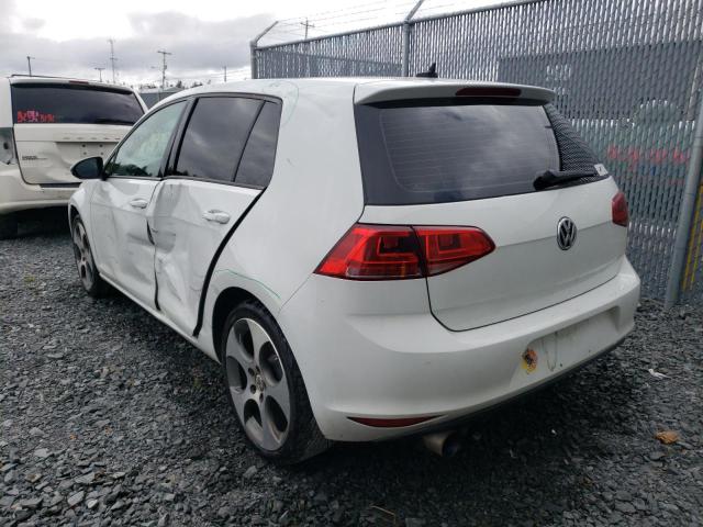 Photo 3 from auction – 2015 VOLKSWAGEN GOLF with VIN 3VW217AU0FM085716
