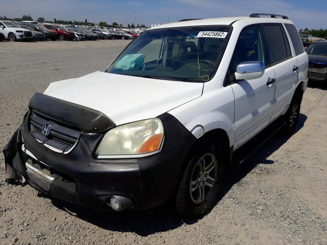 Photo 2 from auction – 2003 HONDA PILOT EX with VIN 2HKYF18483H514247