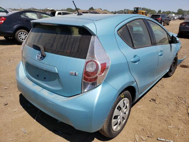 Photo 4 from auction – 2014 TOYOTA PRIUS C with VIN JTDKDTB33E1066565