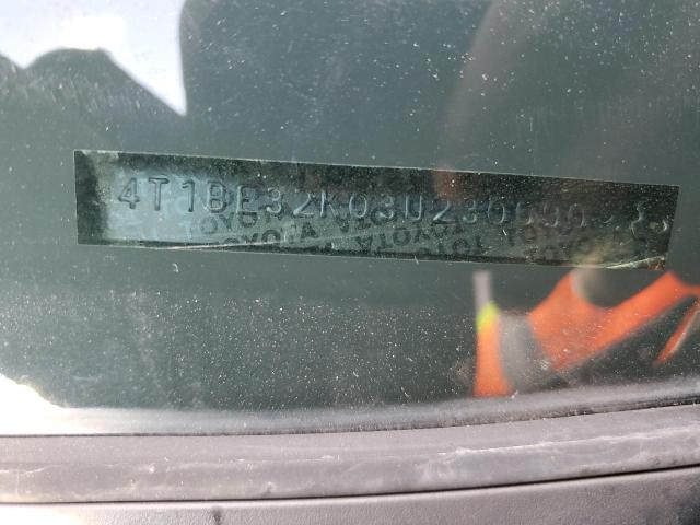 Photo 10 from auction – 2003 TOYOTA CAMRY LE with VIN 4T1BE32K03U230690