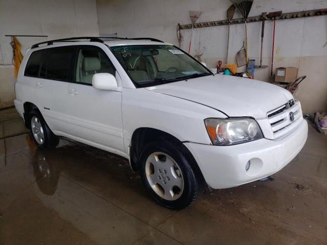 TOYOTA HIGHLANDER 2007 with VIN JTEEP21A770187909 - Photo from auction