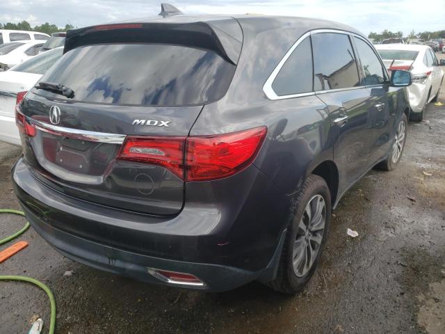 Photo 4 from auction – 2015 ACURA MDX TECHNO with VIN 5FRYD3H41FB014448