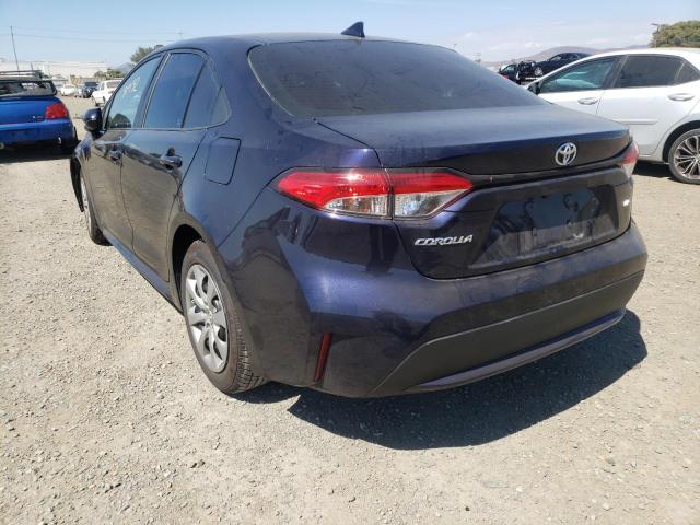 Photo 3 from auction – 2020 TOYOTA COROLLA LE with VIN 5YFEPRAEXLP057333