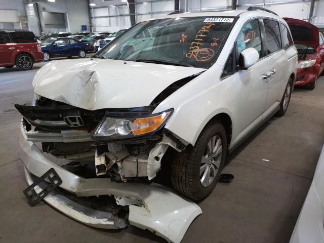 Photo 2 from auction – 2015 HONDA ODYSSEY EX with VIN 5FNRL5H68FB087094