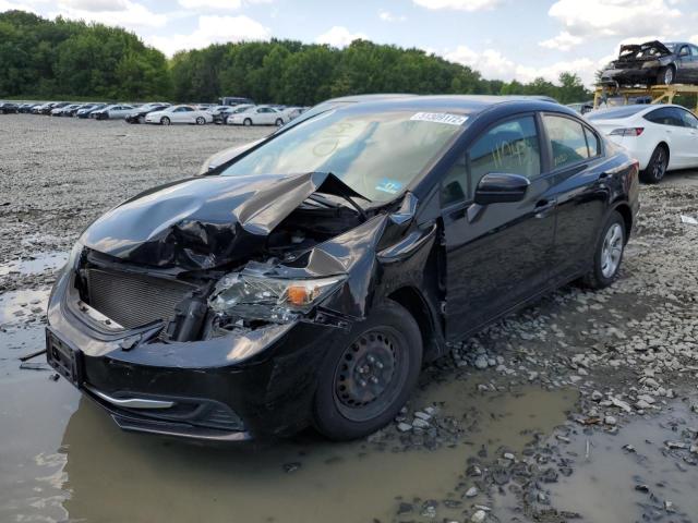 Photo 2 from auction – 2015 HONDA CIVIC LX with VIN 19XFB2F56FE226465