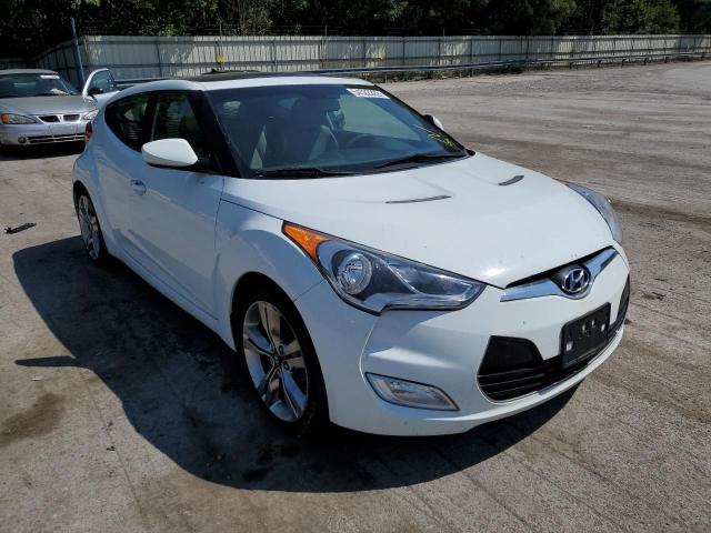 HYUNDAI VELOSTER 2013 with VIN KMHTC6AD9DU104151 - Photo from auction
