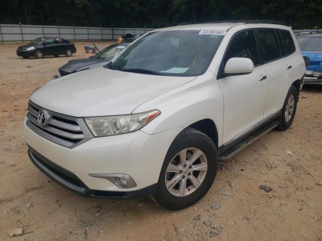 Photo 2 from auction – 2013 TOYOTA HIGHLANDER with VIN 5TDZA3EH0DS033121