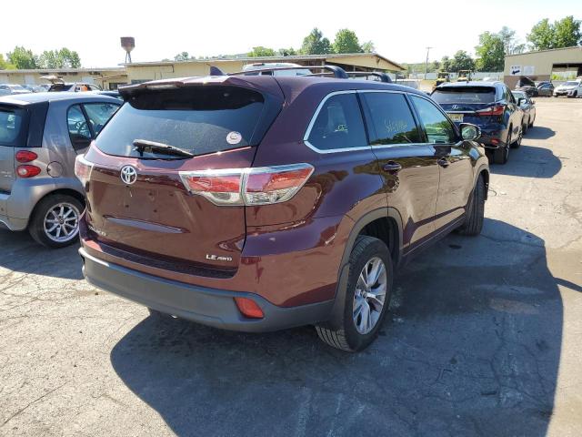 Photo 4 from auction – 2016 TOYOTA HIGHLANDER with VIN 5TDBKRFH6GS241962