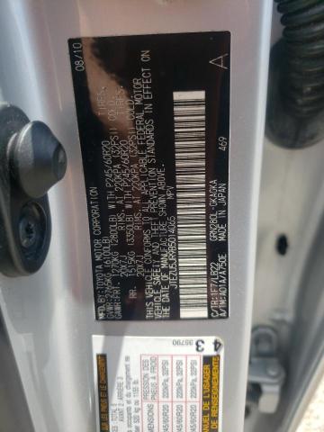 Photo 10 from auction – 2011 TOYOTA 4RUNNER SR with VIN JTEZU5JR9B5014065