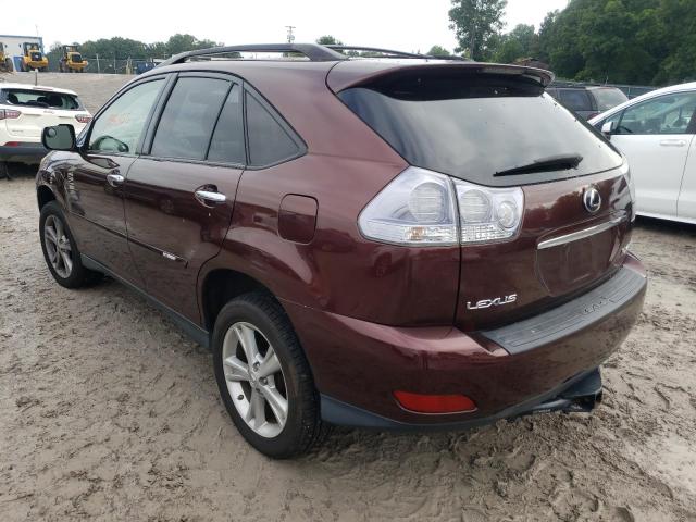 Photo 3 from auction – 2008 LEXUS RX 400H with VIN JTJHW31UX82857430