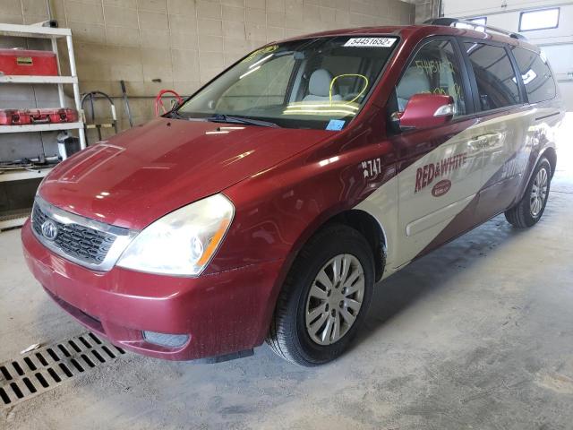 Photo 2 from auction – 2011 KIA SEDONA LX with VIN KNDMG4C78B6366270