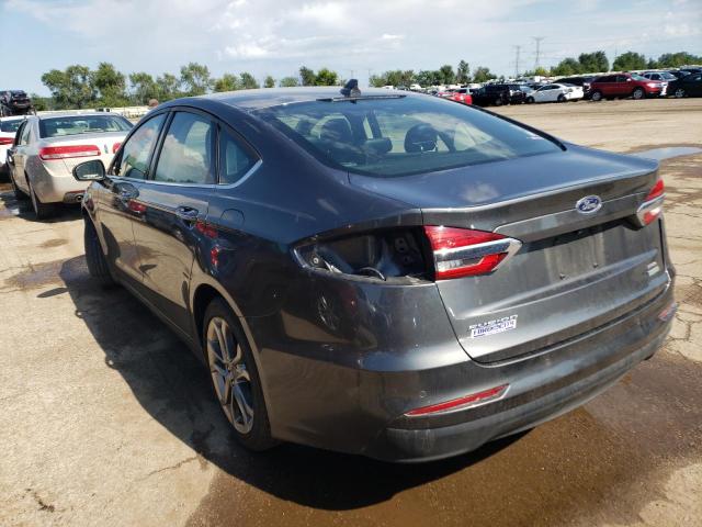 Photo 3 from auction – 2020 FORD FUSION SEL with VIN 3FA6P0CD6LR177439