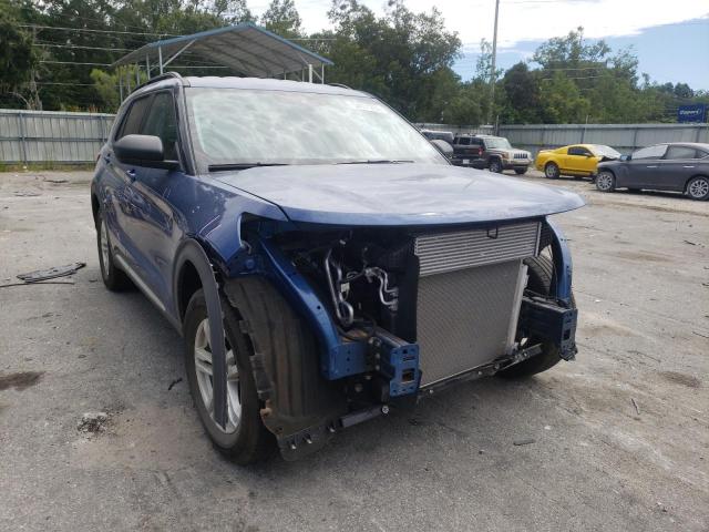 FORD EXPLORER X 2021 with VIN 1FMSK7DH4MGA77782 - Photo from auction
