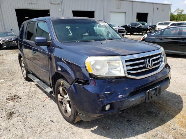 HONDA PILOT EXL 2013 with VIN 5FNYF3H54DB043900 - Photo from auction