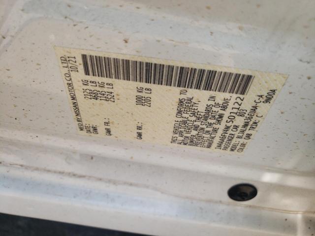 Photo 10 from auction – 2022 NISSAN MAXIMA PLA with VIN 1N4AA6FV4NC501122