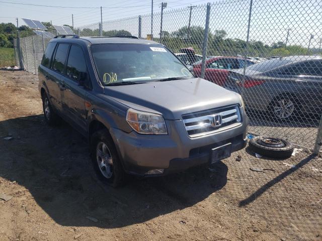 HONDA PILOT EXL 2007 with VIN 5FNYF18517B005937 - Photo from auction