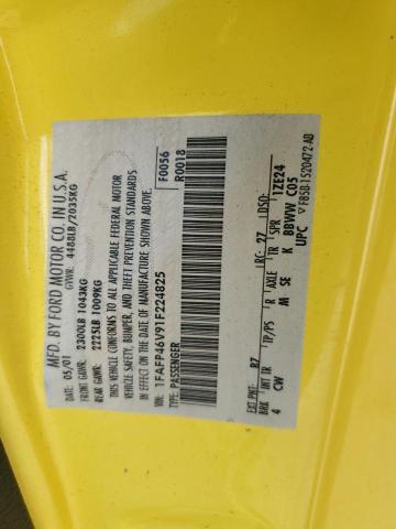 Photo 10 from auction – 2001 FORD MUSTANG CO with VIN 1FAFP46V91F224825