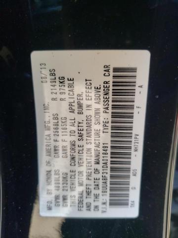 Photo 10 from auction – 2013 ACURA TL SE with VIN 19UUA8F31DA018491