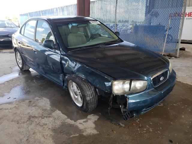 HYUNDAI ELANTRA GL 2002 with VIN KMHDN45D02U364464 - Photo from auction