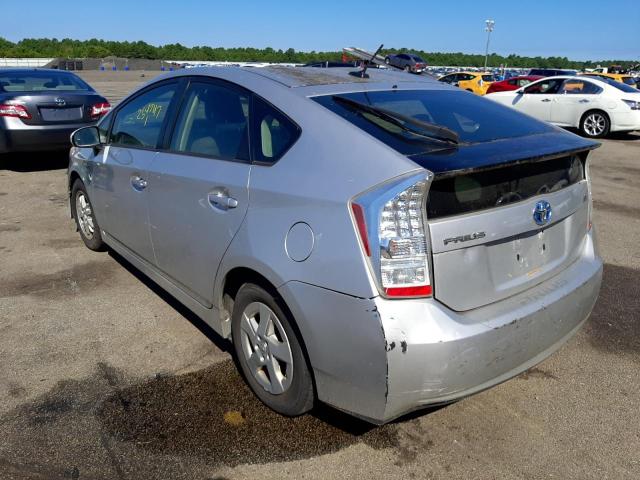 Photo 3 from auction – 2010 TOYOTA PRIUS with VIN JTDKN3DU6A0095514