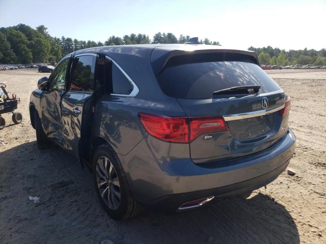 Photo 3 from auction – 2016 ACURA MDX TECHNO with VIN 5FRYD4H42GB013705