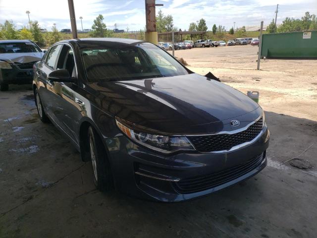 KIA OPTIMA LX 2016 with VIN KNAGT4L30G5110608 - Photo from auction