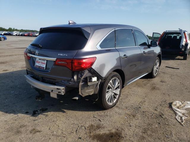 Photo 4 from auction – 2017 ACURA MDX TECHNO with VIN 5FRYD3H54HB008963