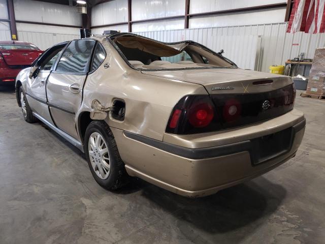 Photo 3 from auction – 2005 CHEVROLET IMPALA with VIN 2G1WF52E359328078