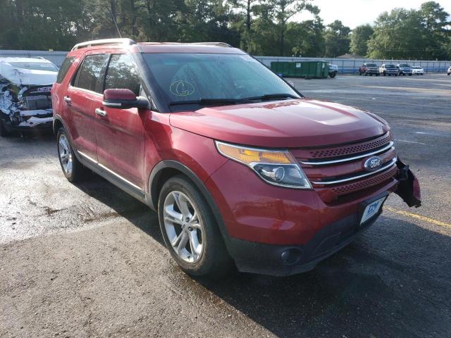 FORD EXPLORER L 2015 with VIN 1FM5K7F88FGC12498 - Photo from auction