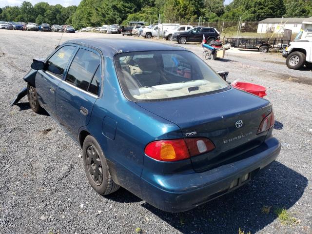 Photo 3 from auction – 1999 TOYOTA COROLLA with VIN 2T1BR12E3XC102826