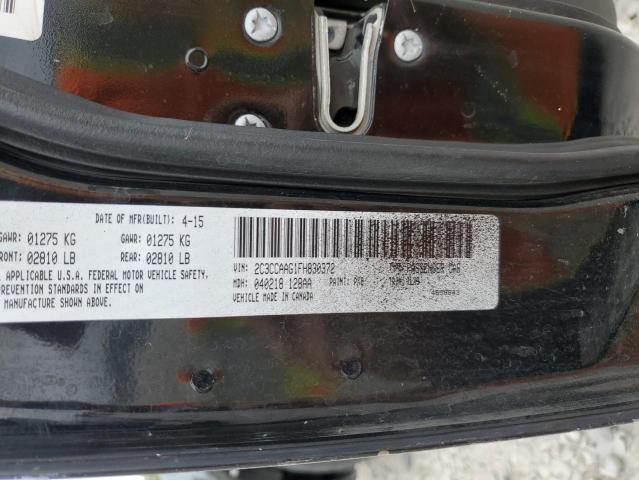 Photo 10 from auction – 2015 CHRYSLER 300 LIMITE with VIN 2C3CCAAG1FH830372