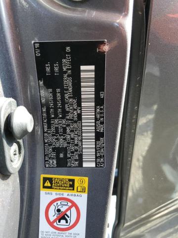 Photo 10 from auction – 2018 TOYOTA HIGHLANDER with VIN 5TDZARFH8JS035003