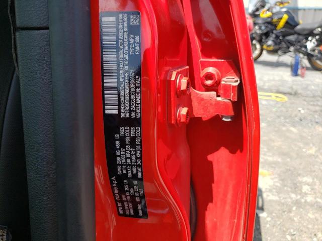 Photo 10 from auction – 2016 JEEP RENEGADE T with VIN ZACCJBCT9GPD95571