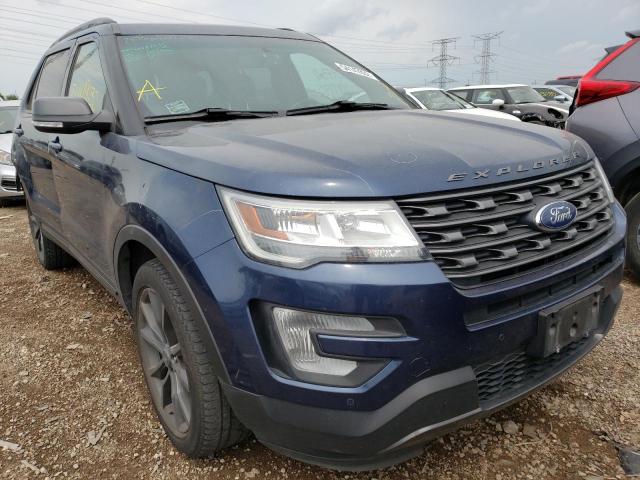 FORD EXPLORER X 2017 with VIN 1FM5K8D88HGA08733 - Photo from auction
